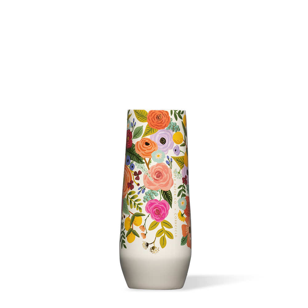 Rifle Paper Co. Stemless Flute by CORKCICLE.