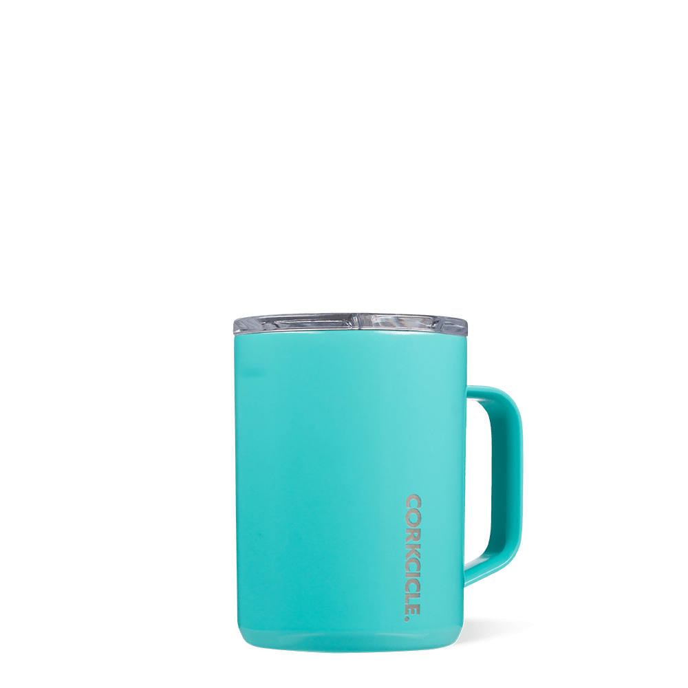 Gloss Turquoise Coffee Mug by CORKCICLE.