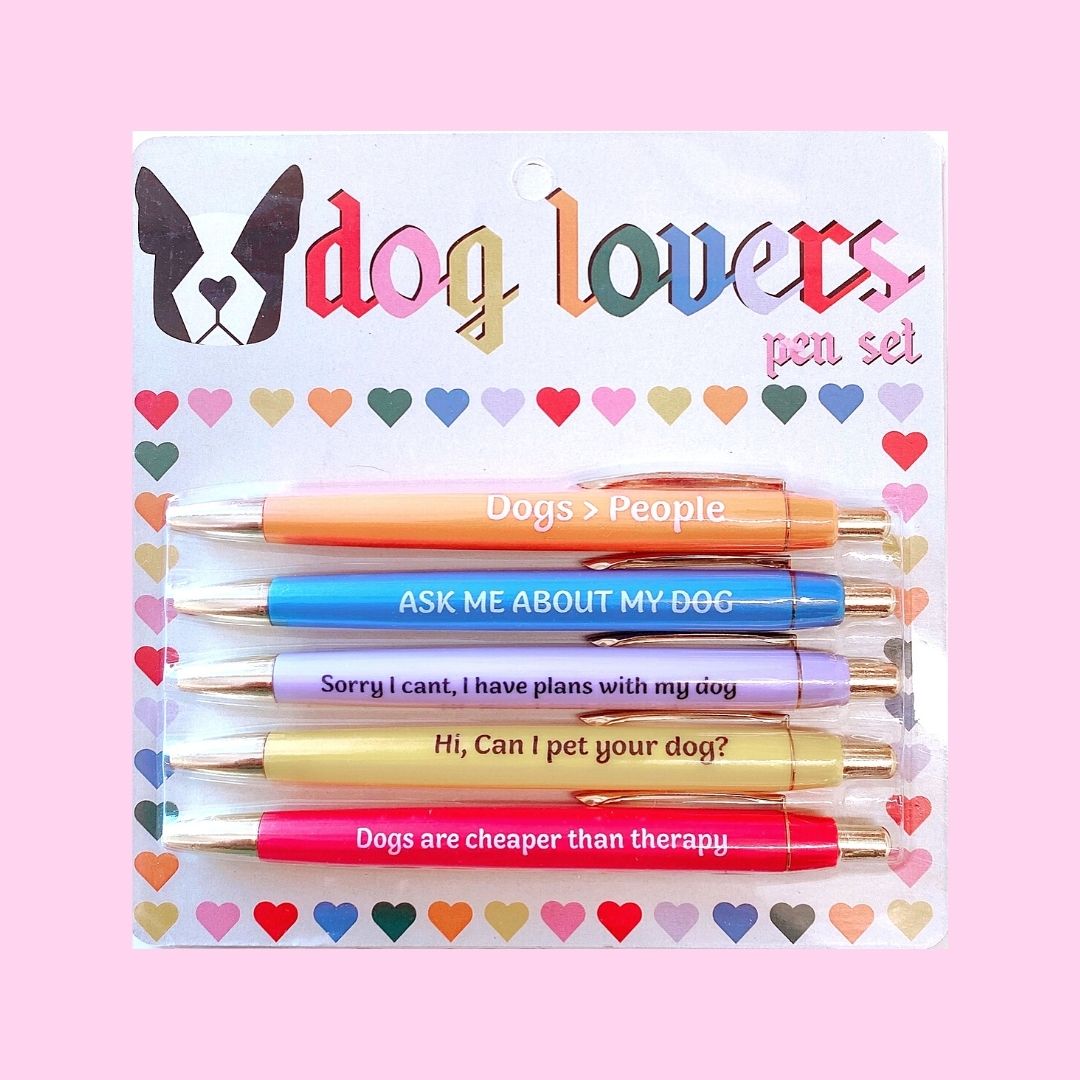 Dog Lovers Pen Set by Fun Club