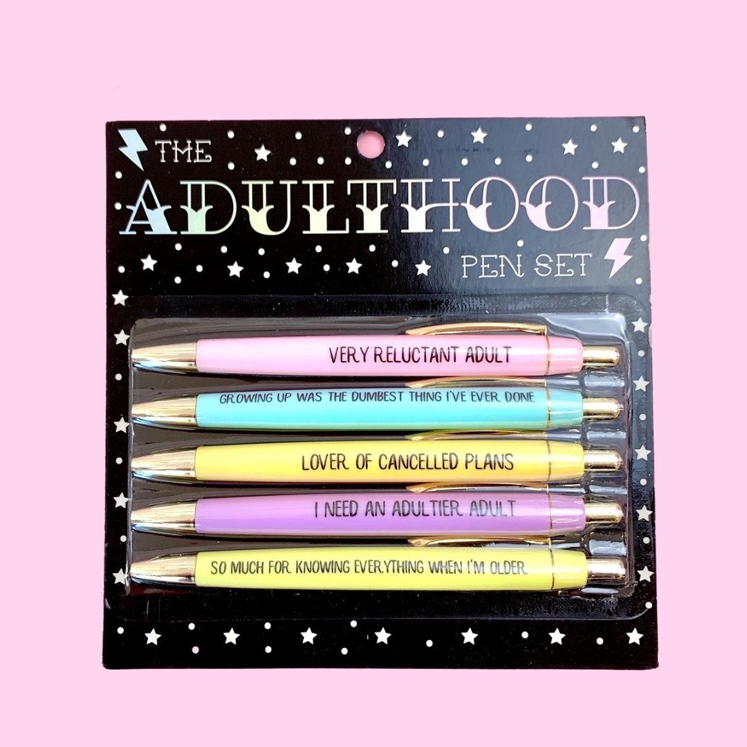 Adulthood Pen Set by Fun Club