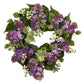 20" Hanel Lilac Wreath" by Nearly Natural