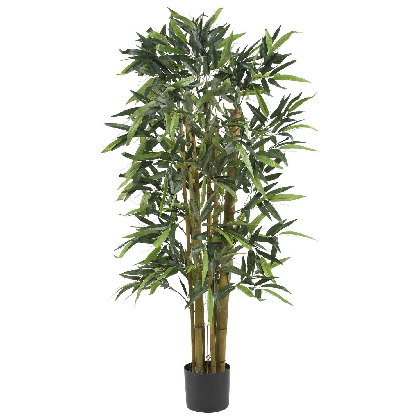 4' Biggy Bamboo Silk Tree by Nearly Natural