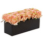 Roses in Rectangular Planter by Nearly Natural