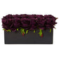 Roses in Rectangular Planter by Nearly Natural