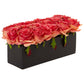 Roses in Rectangular Planter by Nearly Natural