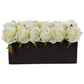 Roses in Rectangular Planter by Nearly Natural