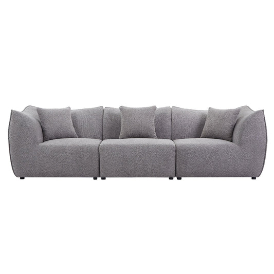 Deep Seats Modern 3 Seats Sofa by Blak Hom