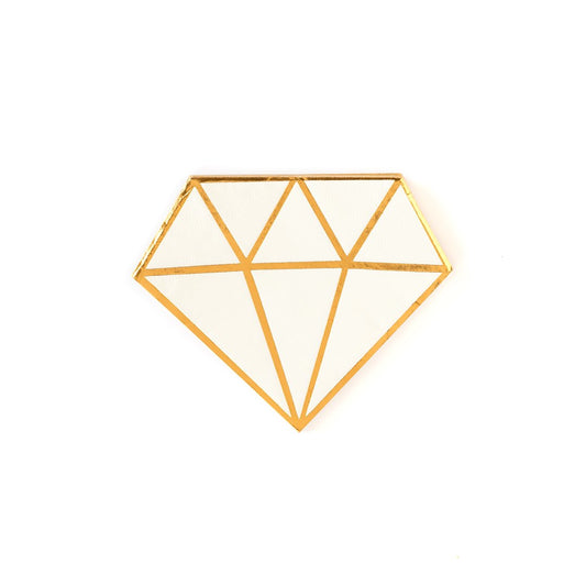 Bride to Be Diamond Napkin by Sprinkles & Confetti | Party Boxes & Party Supplies