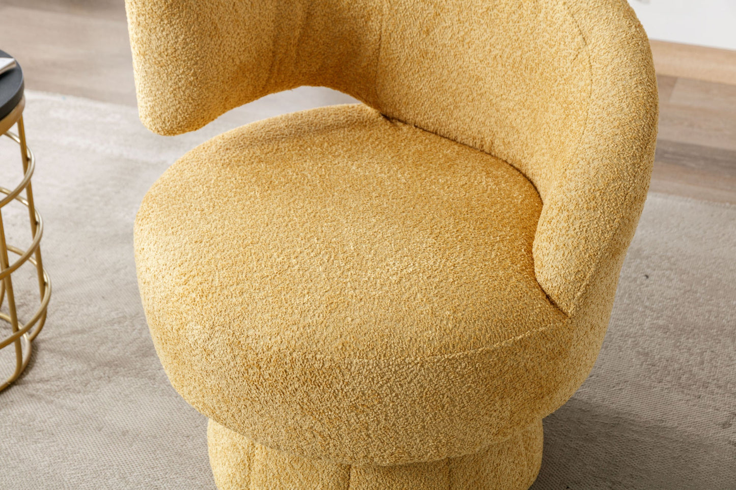 360 Degree Swivel Cuddle Barrel Accent Chairs by Blak Hom