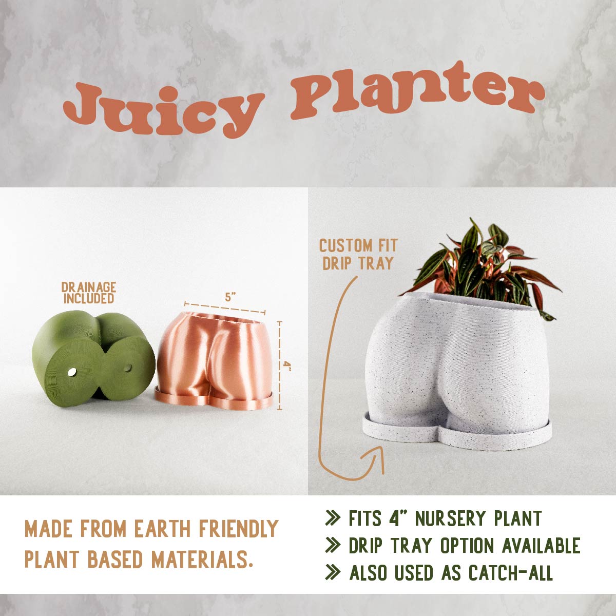 Woman Butt Planter by Rosebud HomeGoods