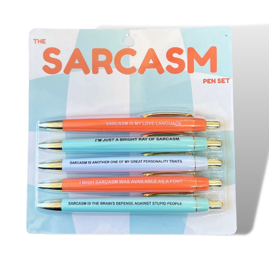 Sarcasm Pen Set by Fun Club
