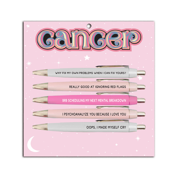 Cancer Pen Set by Fun Club