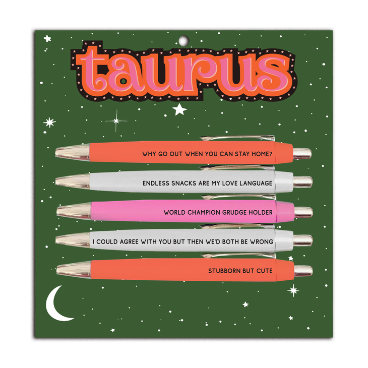 Taurus Pen Set by Fun Club