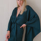 Kimono Sleeves Long Robe by Angie's Showroom