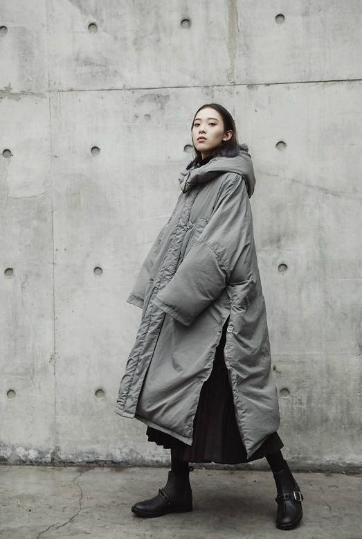 Griswold Oversized Puffer Coat by Marigold Shadows