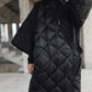 Satoko V-collar Quilted Coat by Marigold Shadows