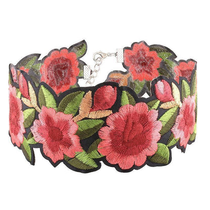 Djuna Floral Choker by Marigold Shadows