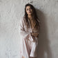 Oversized Ivory Shirt / Nightgown by Angie's Showroom