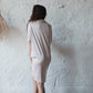 Oversized Ivory Shirt / Nightgown by Angie's Showroom