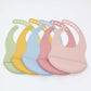 Baby Solid Color Food Grade Silicone Bibs by MyKids-USA™