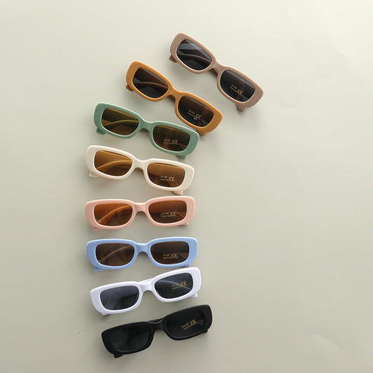 Kids Candy Color Square Frame Fashion Sunglasses by MyKids-USA™