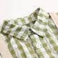 Baby Boy 1pcs Plaid Pattern False 1 Pieces Design Lapel Bodysuit Onesies by MyKids-USA™