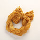 Baby Solid Color Elastic Handmade Big Bow Headband by MyKids-USA™