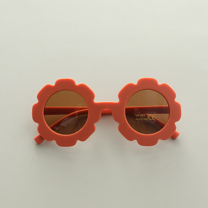 Kids Boy And Girl Flower Frame Shape Cute Fashion Sunglasses by MyKids-USA™