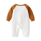Baby 3D Cartoon Animal Patchwork Design Color Matching Long-Sleeved Rompers by MyKids-USA™