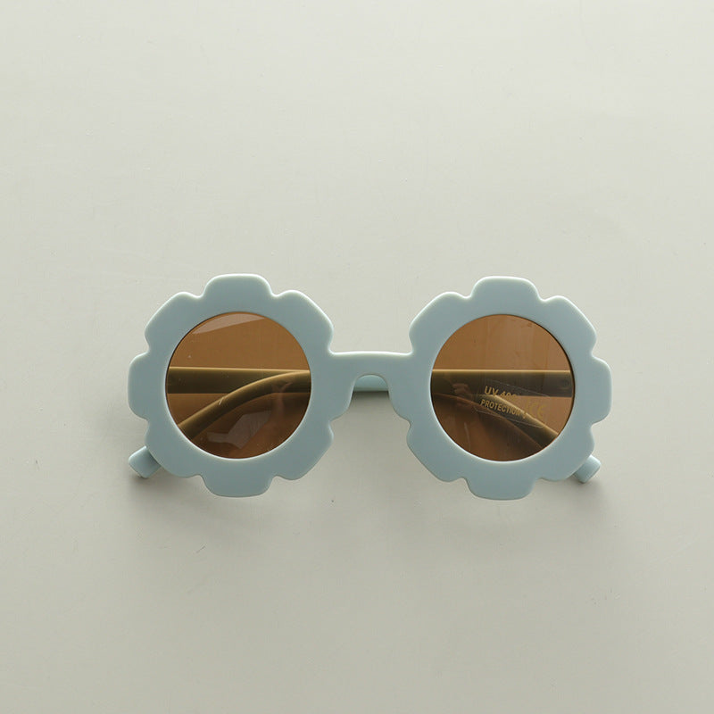 Kids Boy And Girl Flower Frame Shape Cute Fashion Sunglasses by MyKids-USA™