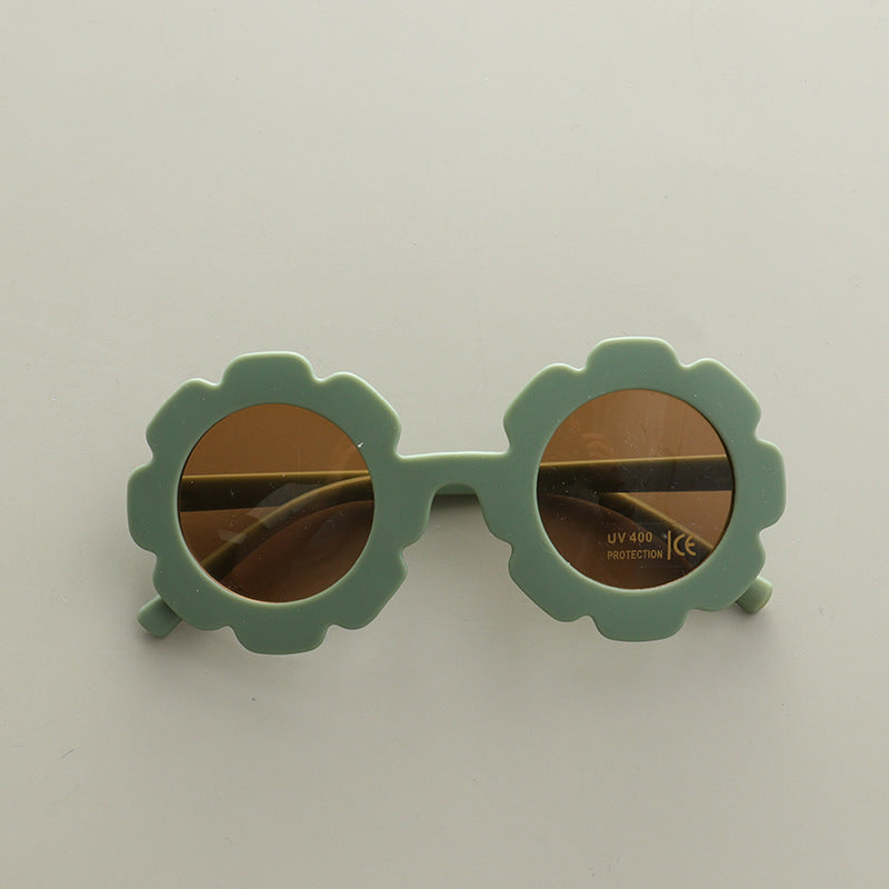 Kids Boy And Girl Flower Frame Shape Cute Fashion Sunglasses by MyKids-USA™