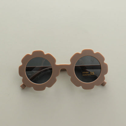 Kids Boy And Girl Flower Frame Shape Cute Fashion Sunglasses by MyKids-USA™