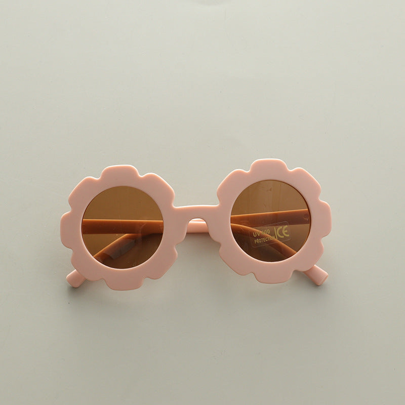 Kids Boy And Girl Flower Frame Shape Cute Fashion Sunglasses by MyKids-USA™