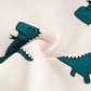 Baby Boy 1pcs Cartoon Dinosaur Pattern Long Sleeves O-Neck Bodysuit & Hats by MyKids-USA™