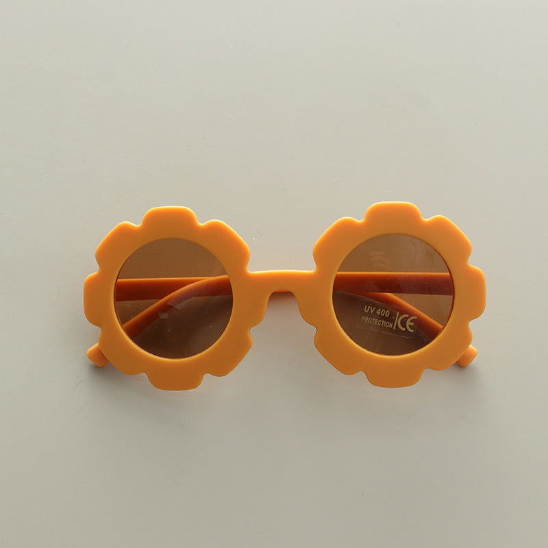 Kids Boy And Girl Flower Frame Shape Cute Fashion Sunglasses by MyKids-USA™