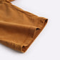 Baby Girl Solid Color Bow Tie Design Corduroy Nine Point Wide Leg Pants by MyKids-USA™