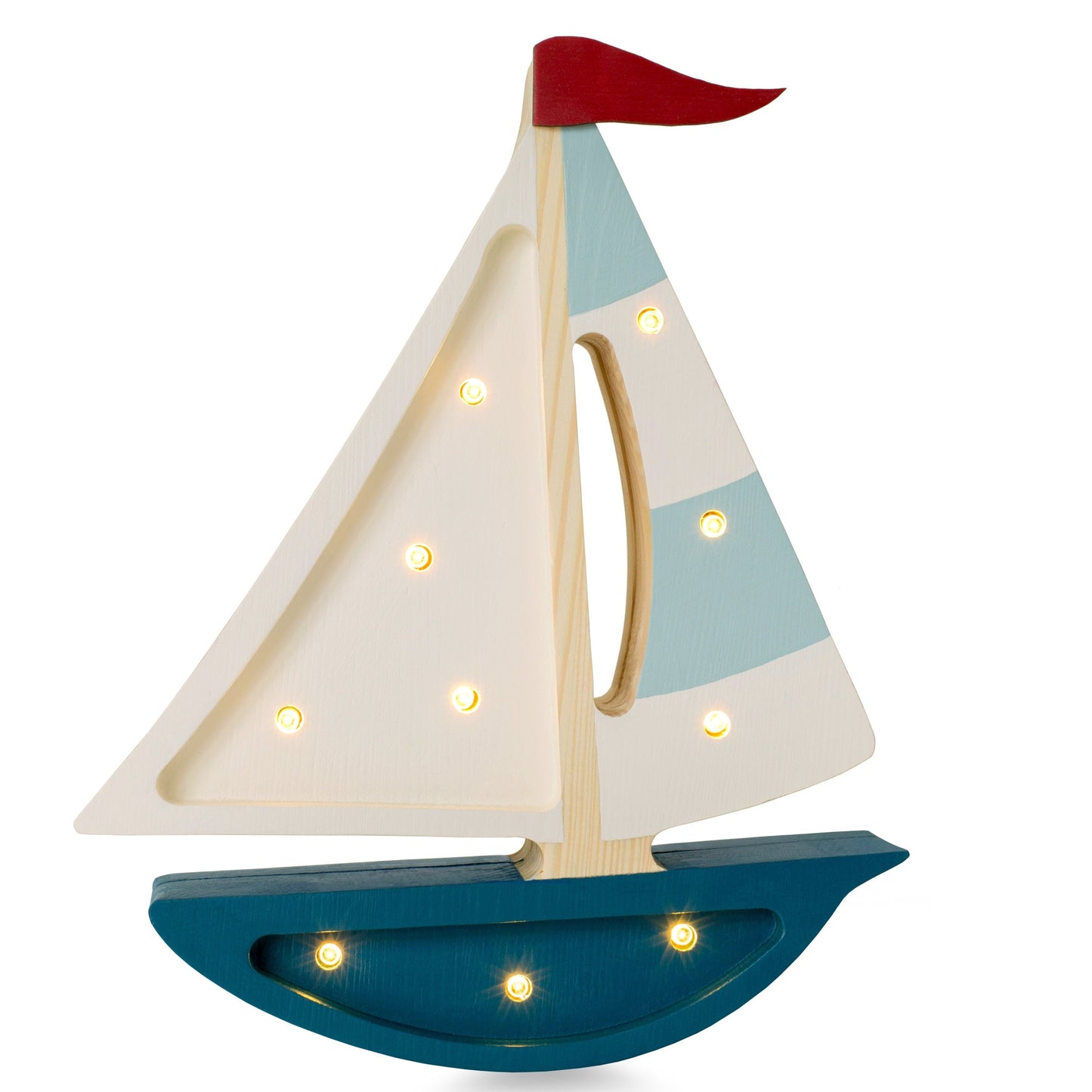 Little Lights Mini Sailboat Lamp by Little Lights US