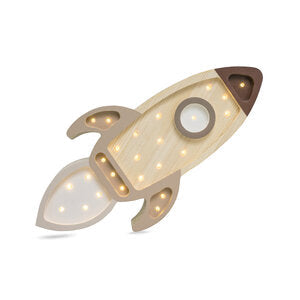 Little Lights Rocket Ship Lamp by Little Lights US