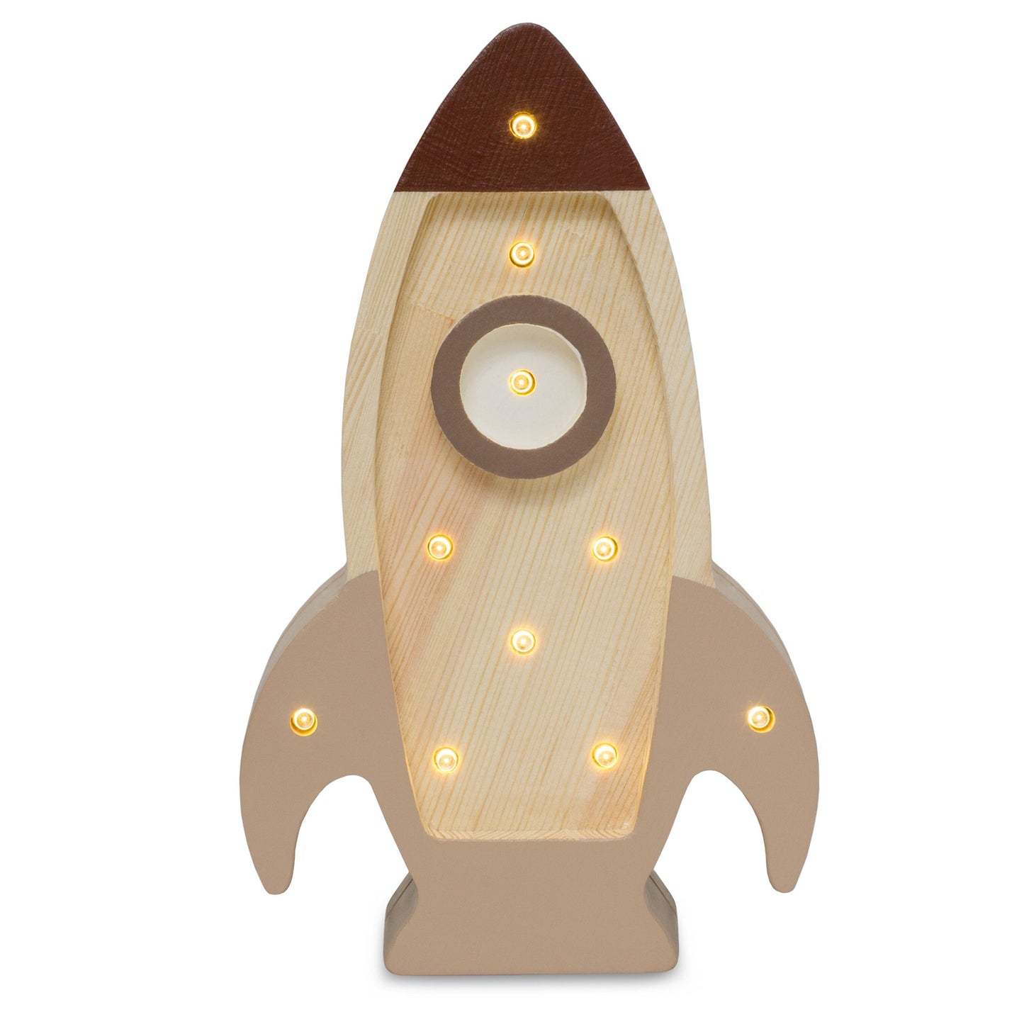 Little Lights Mini Rocket Ship Lamp by Little Lights US