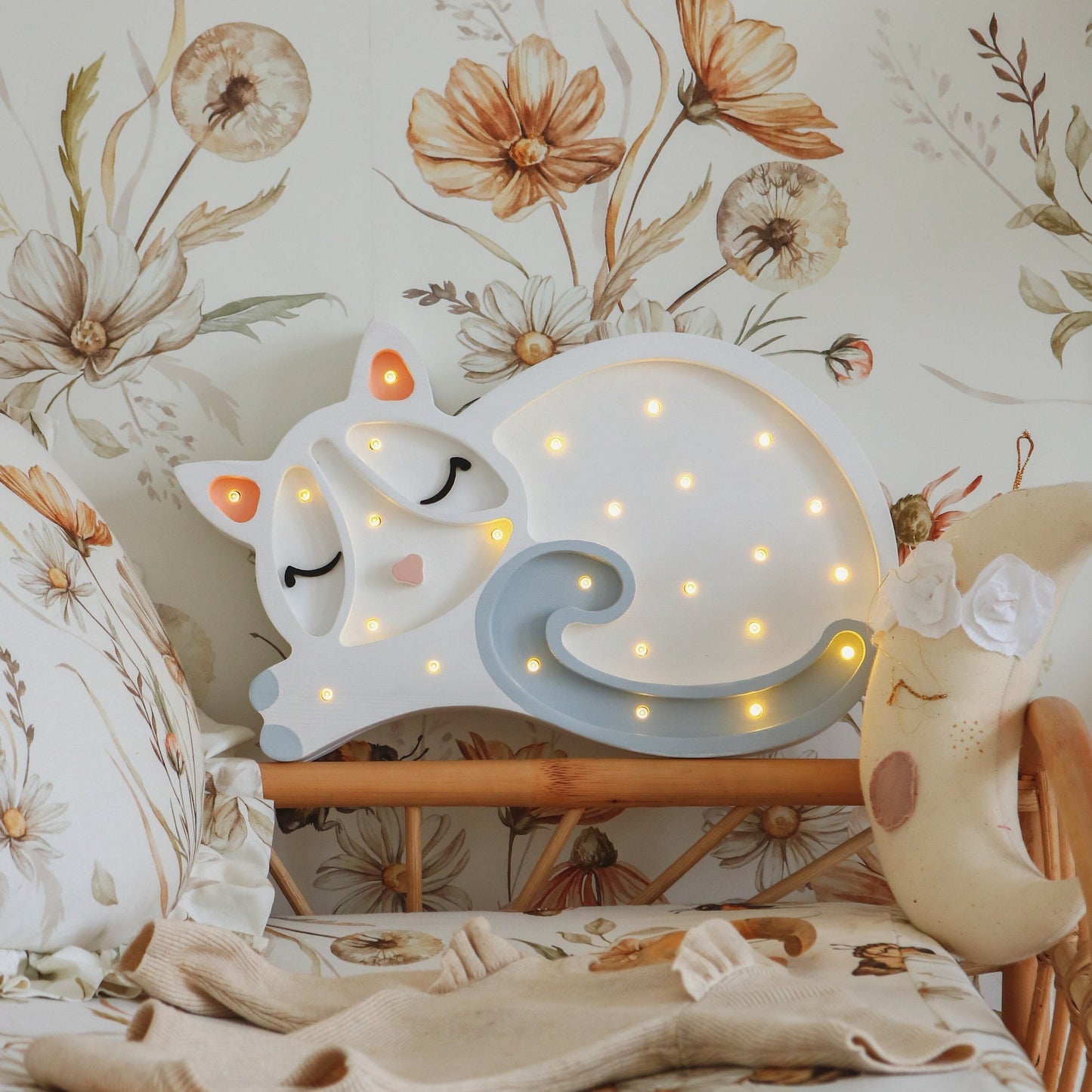 Little Lights Cat Lamp by Little Lights US