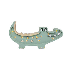 Little Lights Mini Crocodile Lamp by Little Lights US