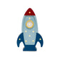 Little Lights Mini Rocket Ship Lamp by Little Lights US