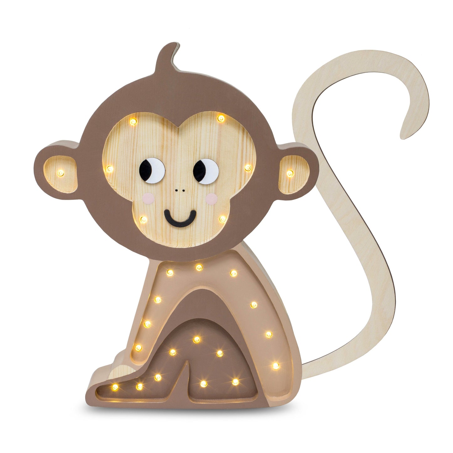 Little Lights Monkey Lamp by Little Lights US