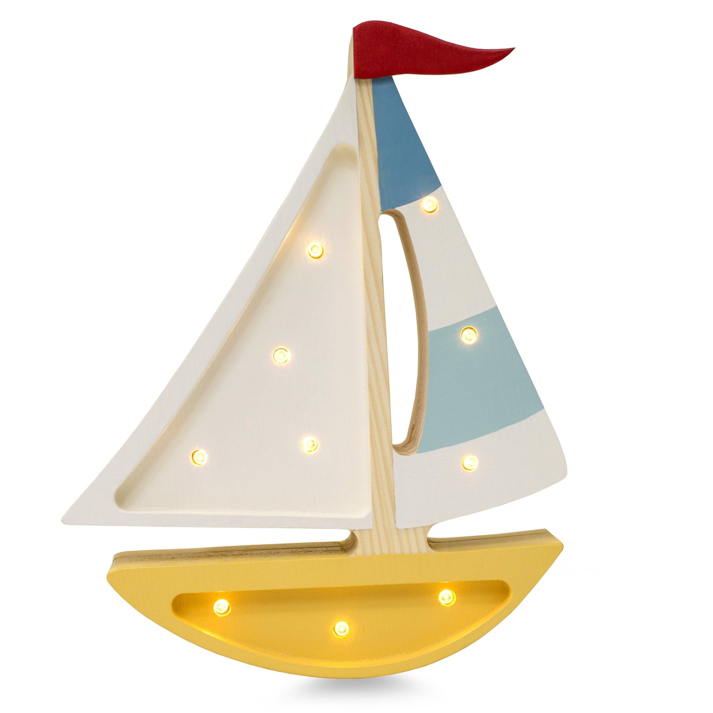 Little Lights Mini Sailboat Lamp by Little Lights US