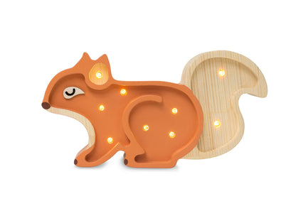 Little Lights Mini Squirrel Lamp by Little Lights US