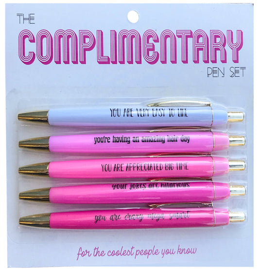 Complimentary Pen Set by Fun Club