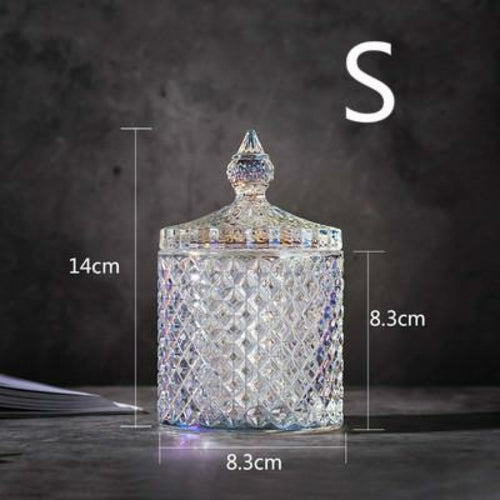 Nordic Crystal Glass Storage Tank by Faz