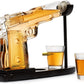 Clear Pistol Decanter Set - by The Wine Savant by