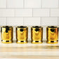 50 Caliber Shot Glasses (Set of 4) - by The Wine Savant