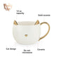 Chloe™ White Cat Mug by Karma Kiss